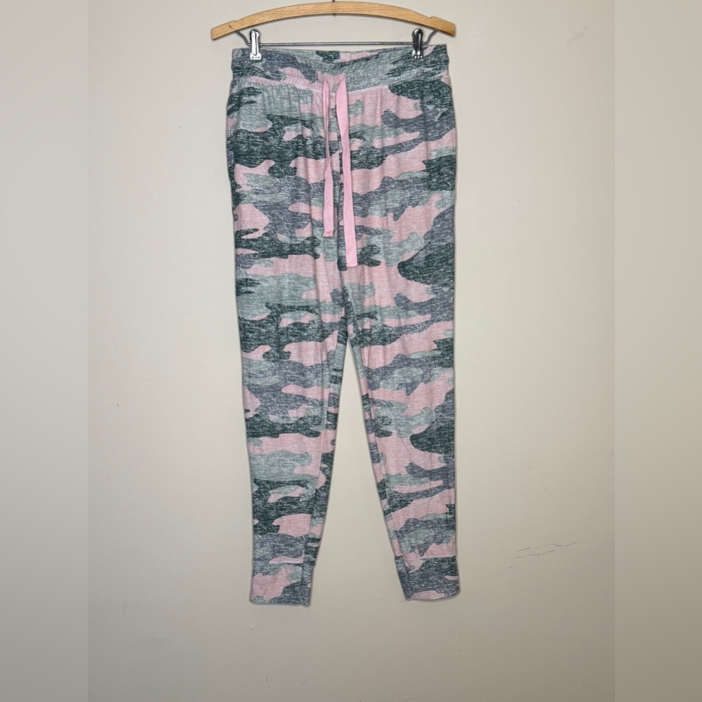 Roudelain Pajama Jogger Pants with Pockets Size M